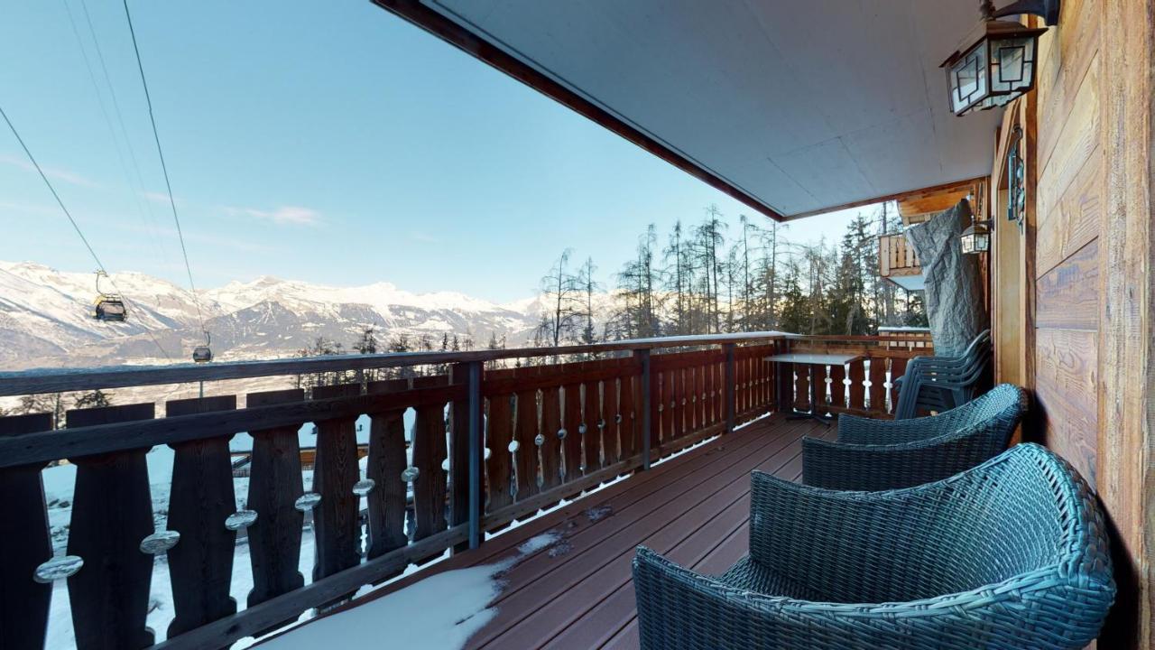 Hauts De Veysonnaz Sauna & View Apartments المظهر الخارجي الصورة