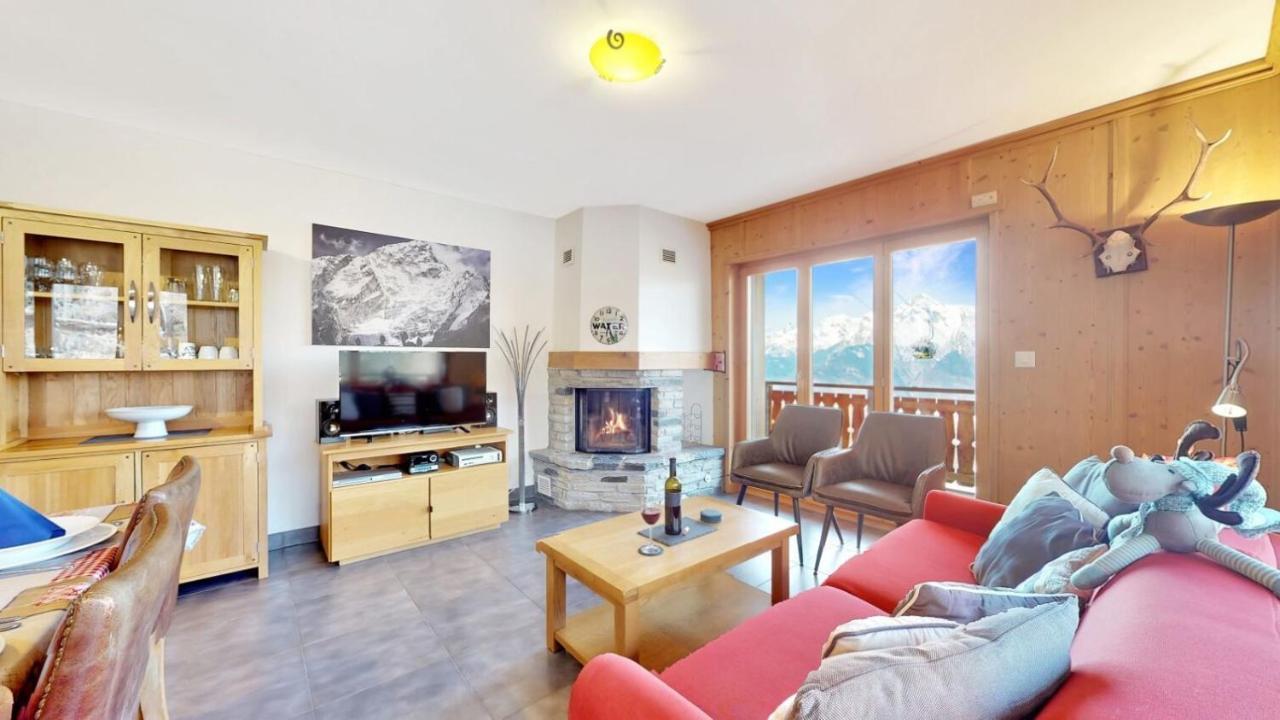 Hauts De Veysonnaz Sauna & View Apartments المظهر الخارجي الصورة
