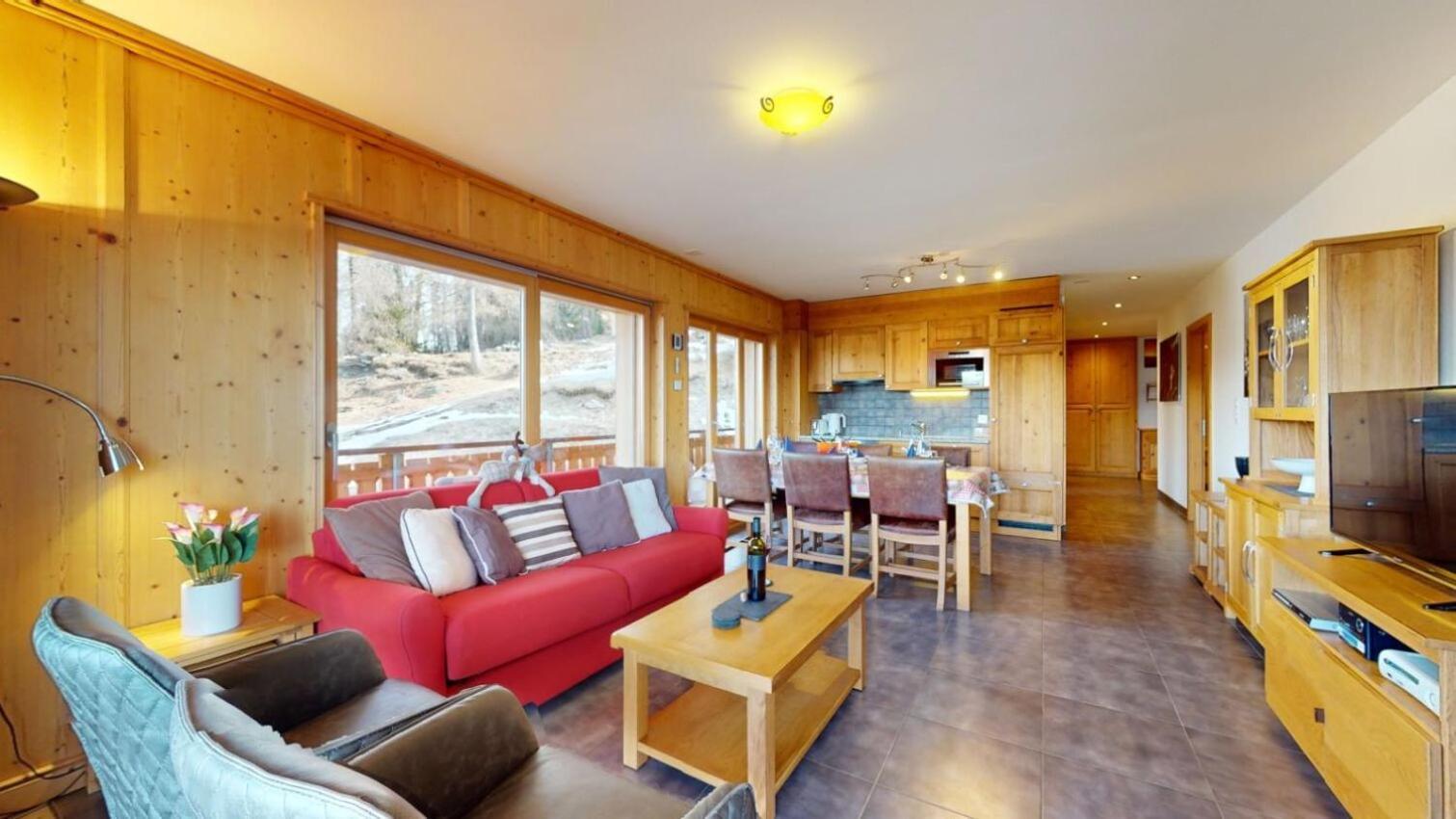 Hauts De Veysonnaz Sauna & View Apartments المظهر الخارجي الصورة
